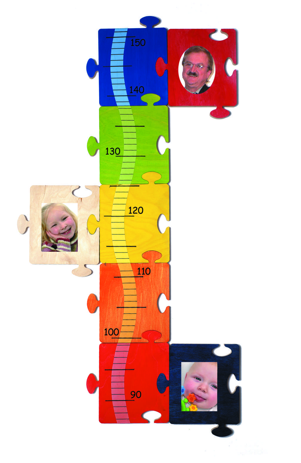 Meßlatte Bilder-Puzzle