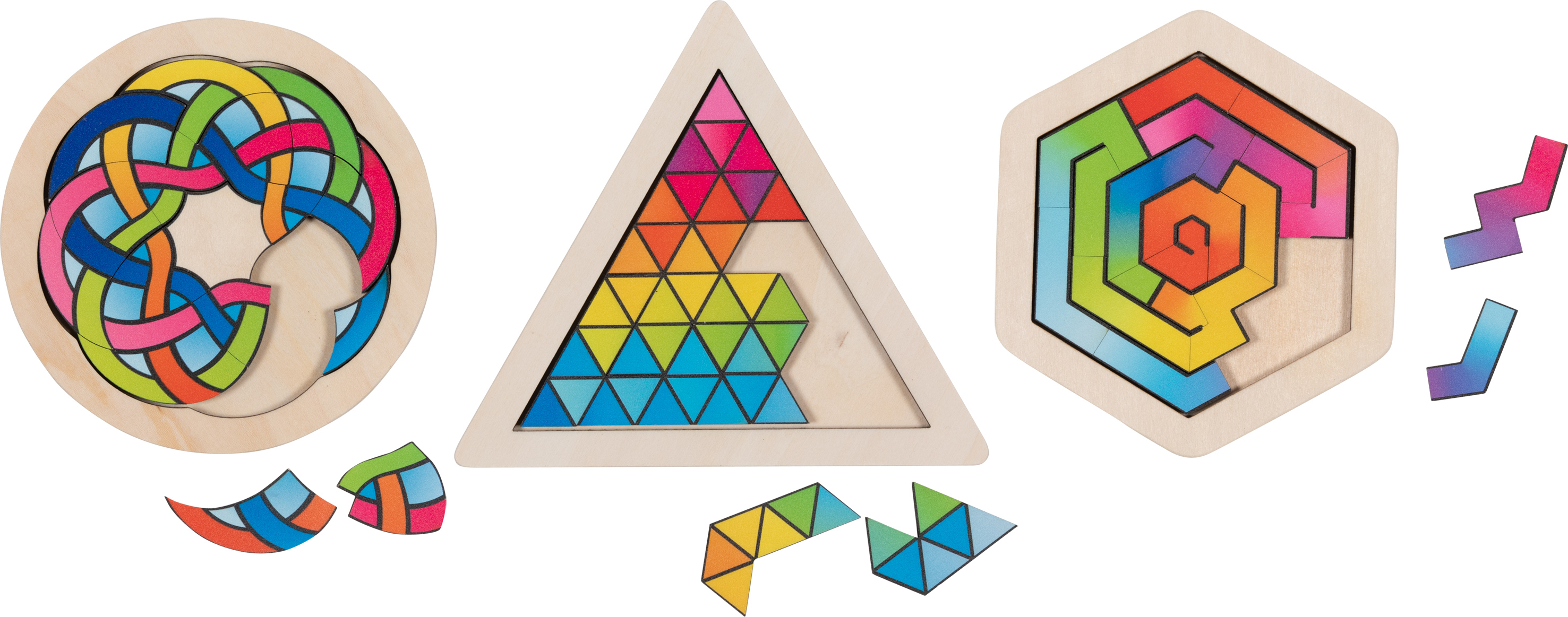 Knobelpuzzles, 9er Set