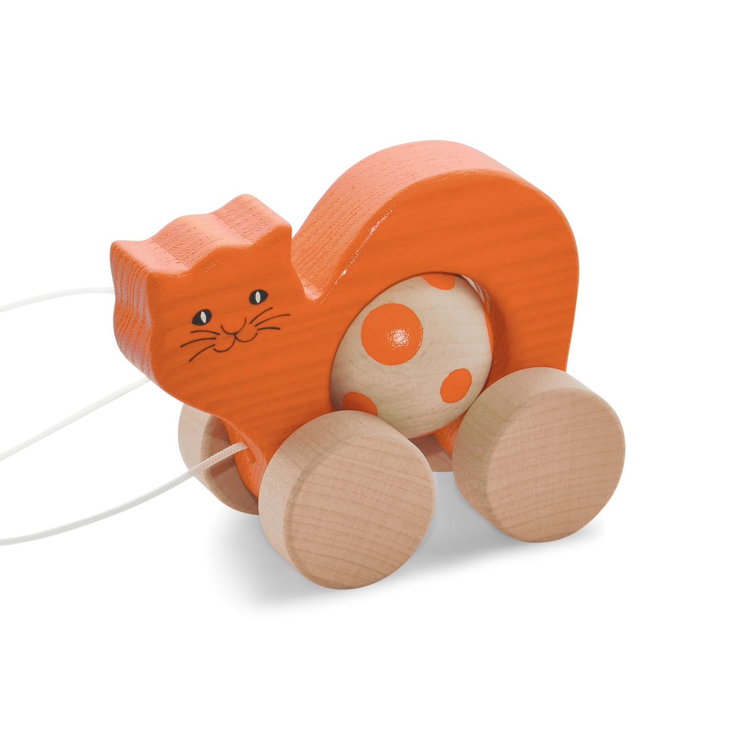 Nachziehtier Katze orange