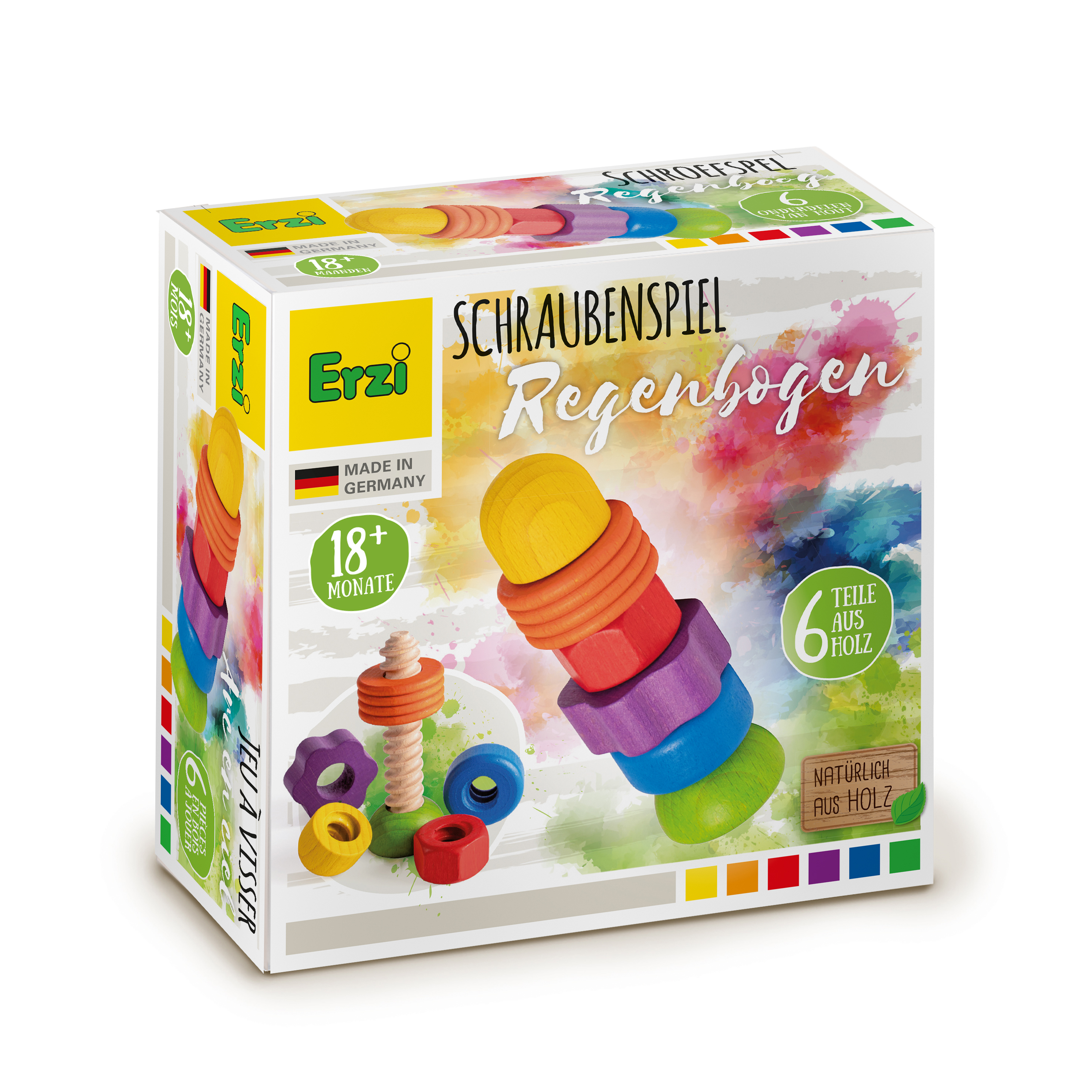 Schraubenspiel Regenbogen