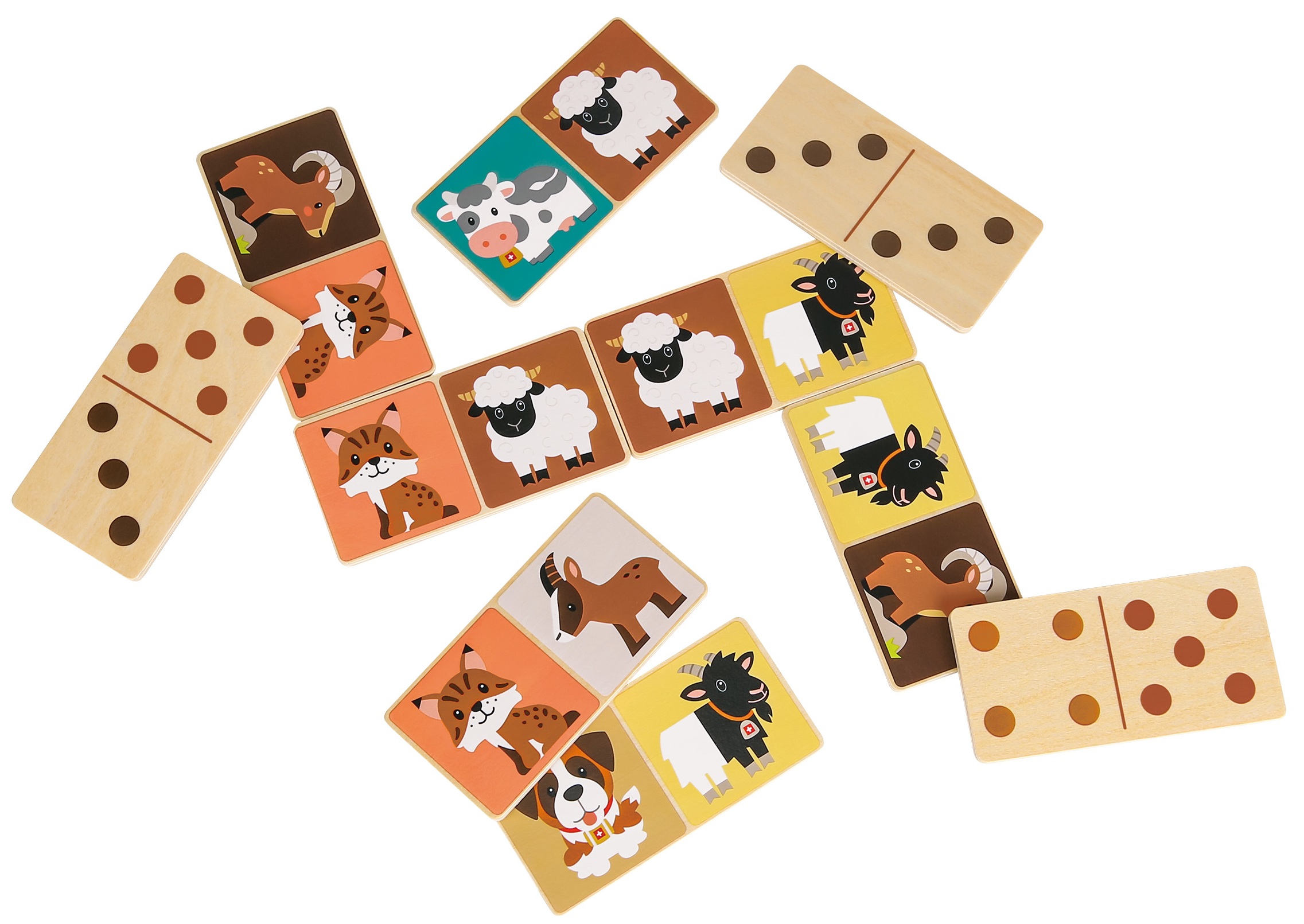 Schweizer Domino 28 Stück