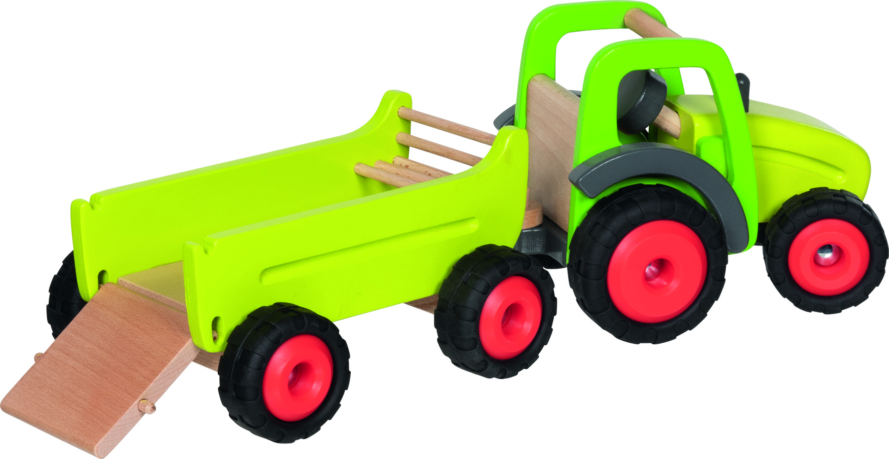 Traktor mit Anhänger