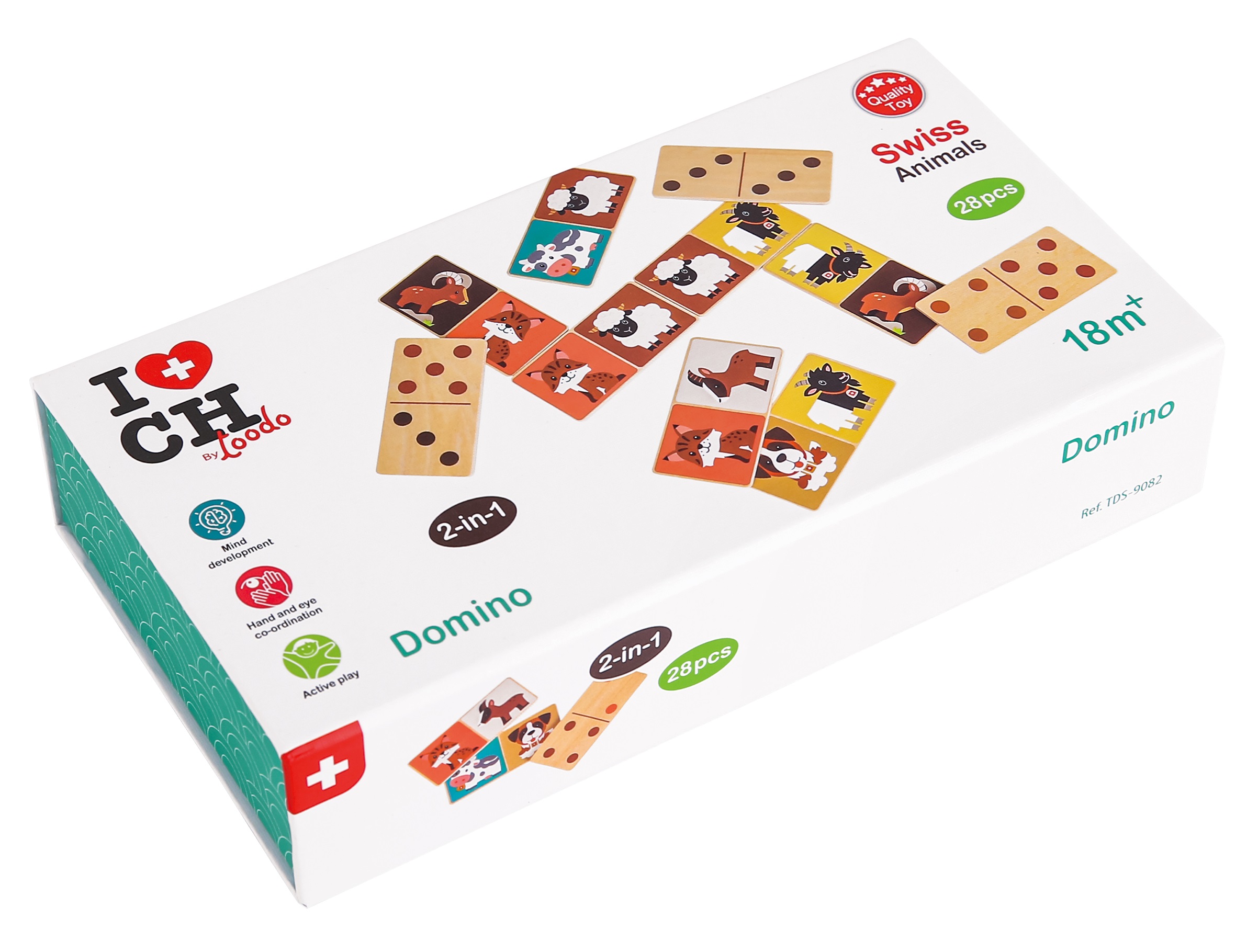 Schweizer Domino 28 Stück