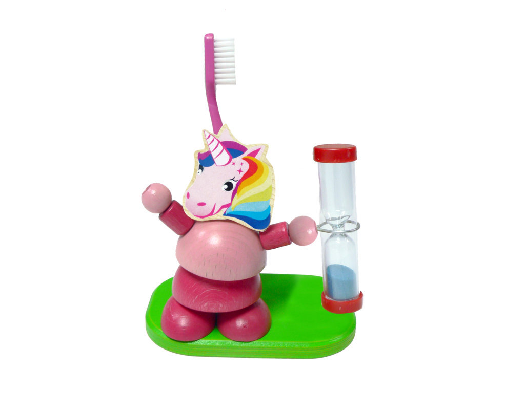 Zahnputzuhr Einhorn