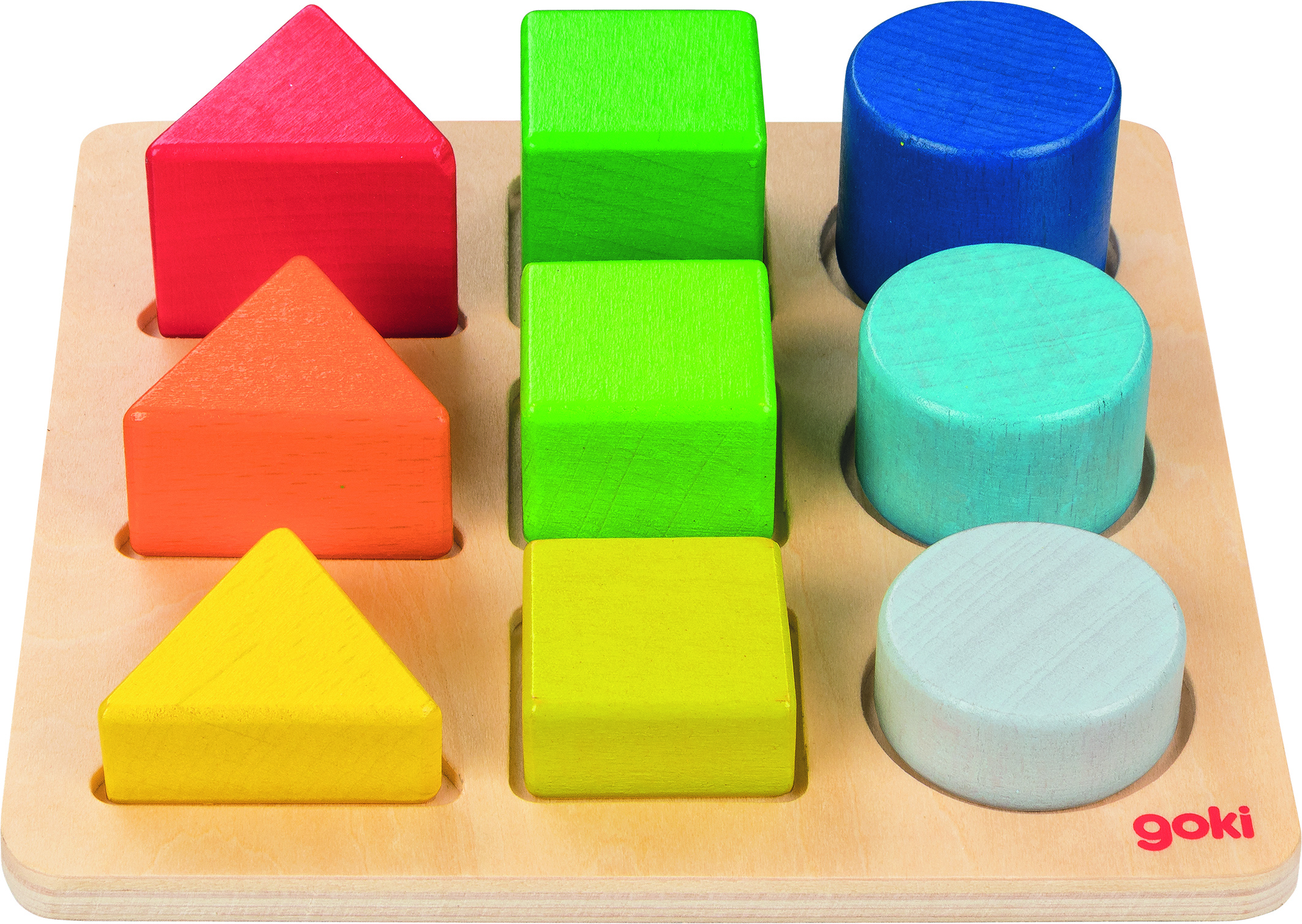 Farben- und Formensortierbrett