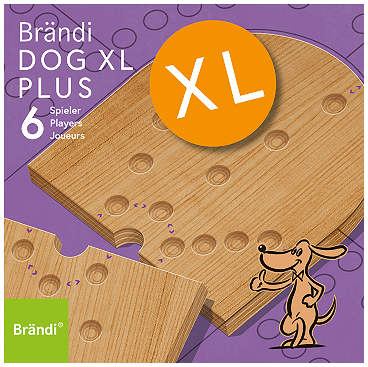 Brändi Dog XL Plus, für 6 Spieler