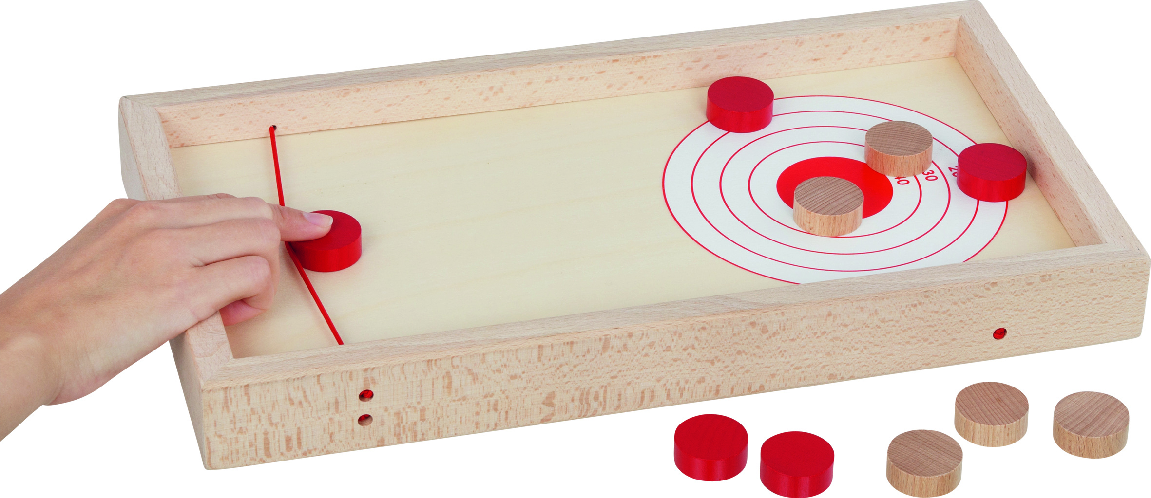 Super Puck Brettspiel 2in1