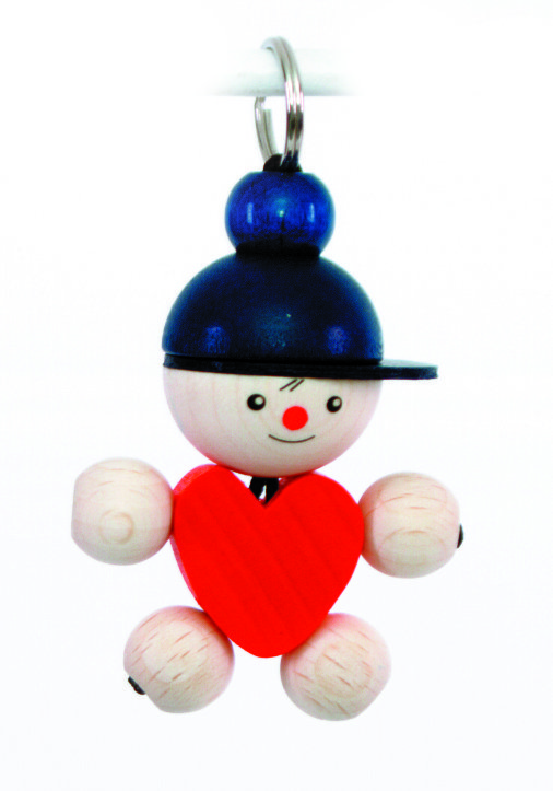 Schlüsselanhänger, Joe m.Herz