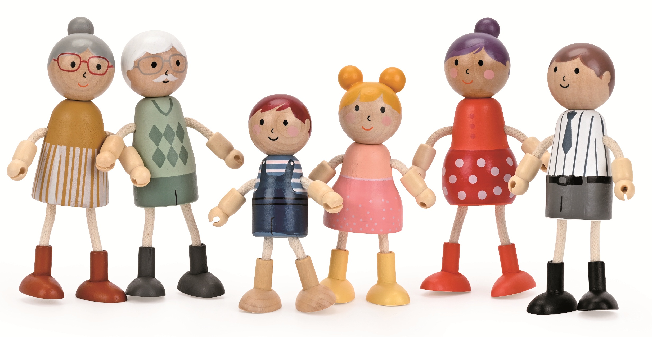 Spielba Biegepüppchen Familie