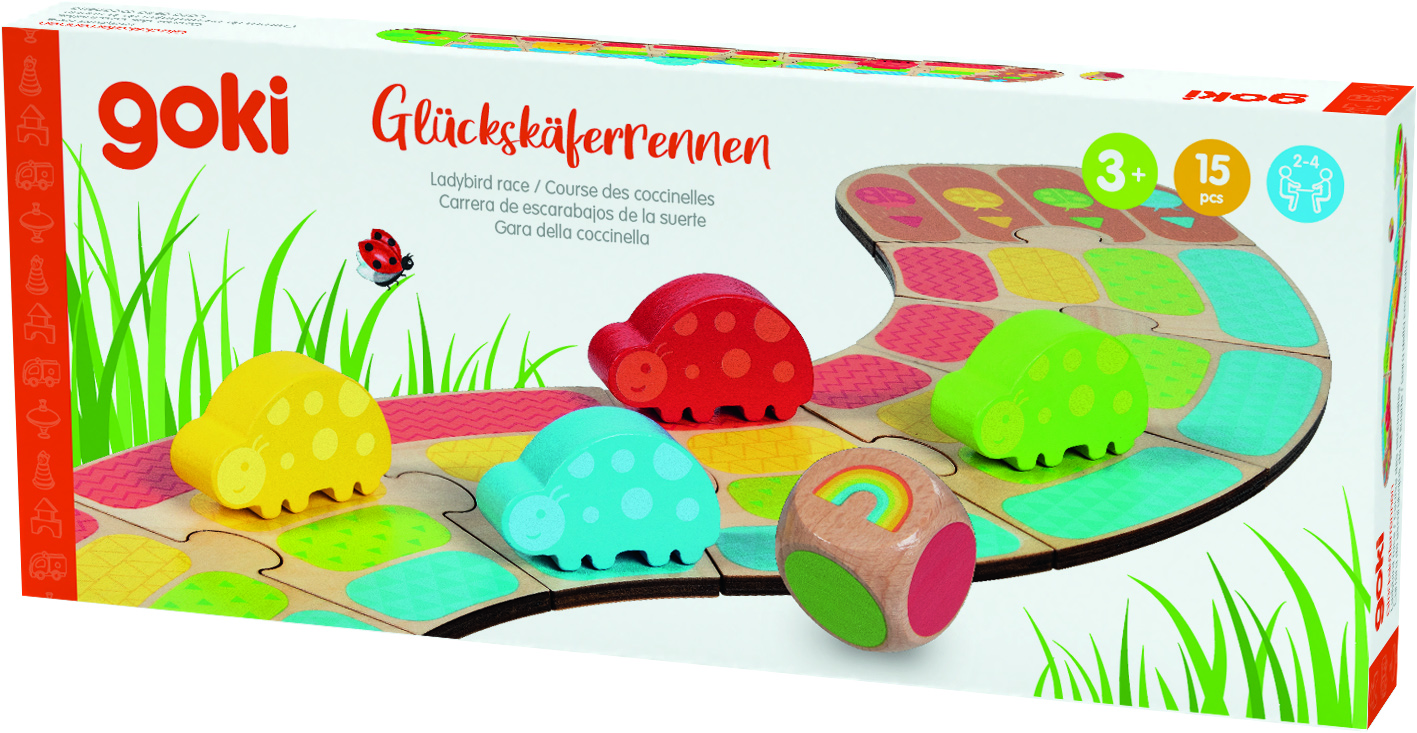 Glückskäferrennen Würfelspiel