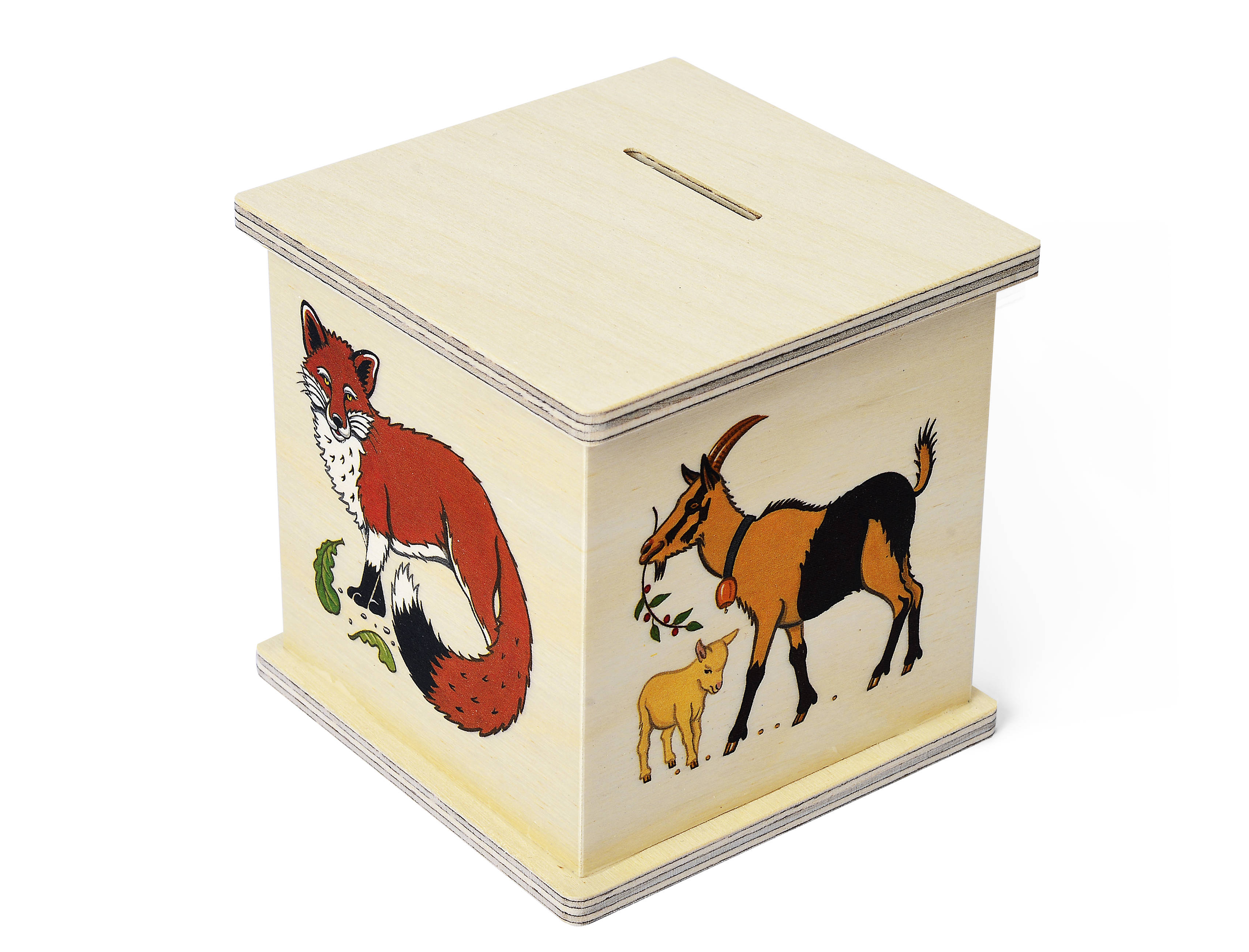 Spardose Bauernhoftier Fuchs