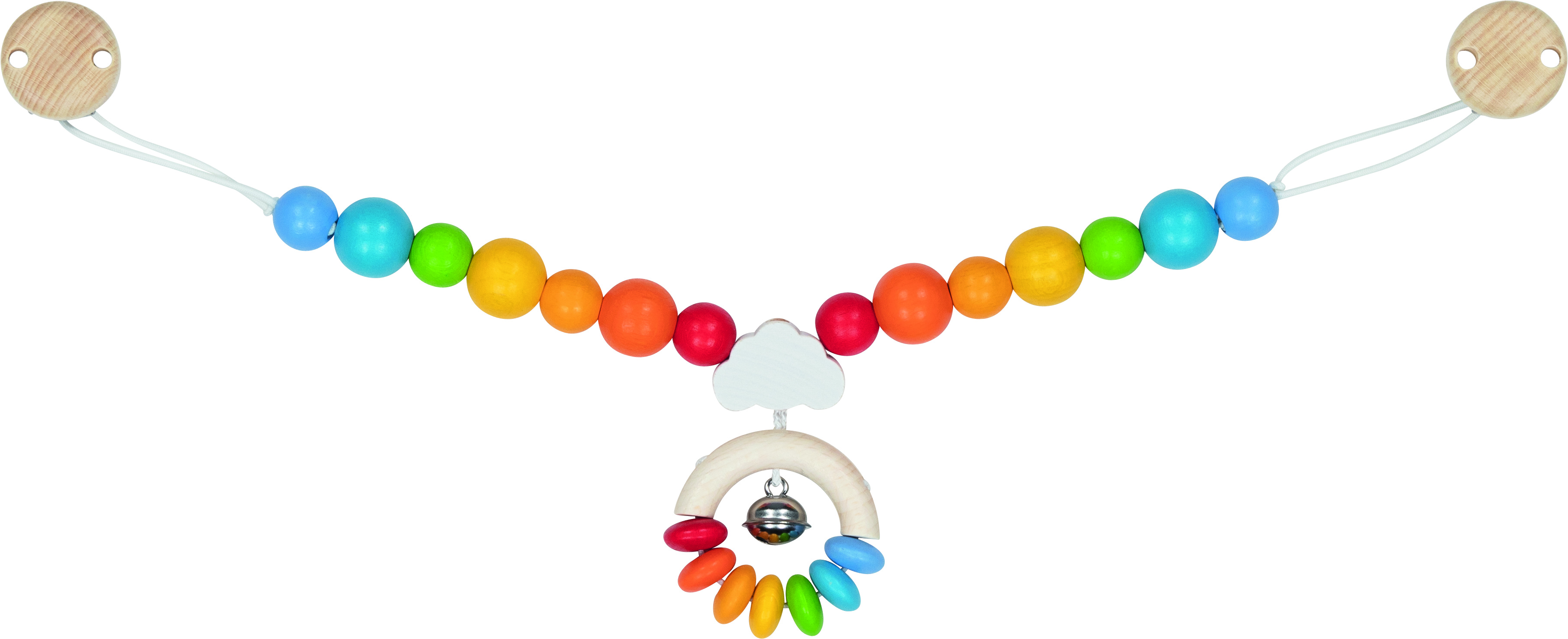 Kinderwagenkette Regenbogen