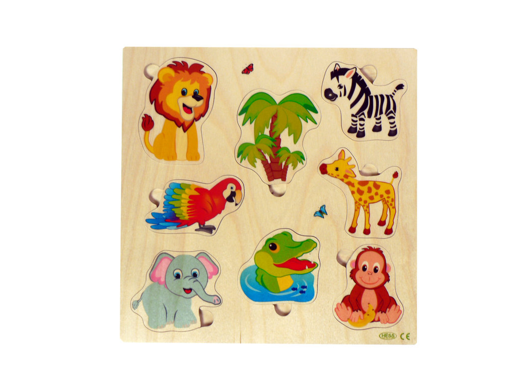 Puzzle Dschungel/Palme