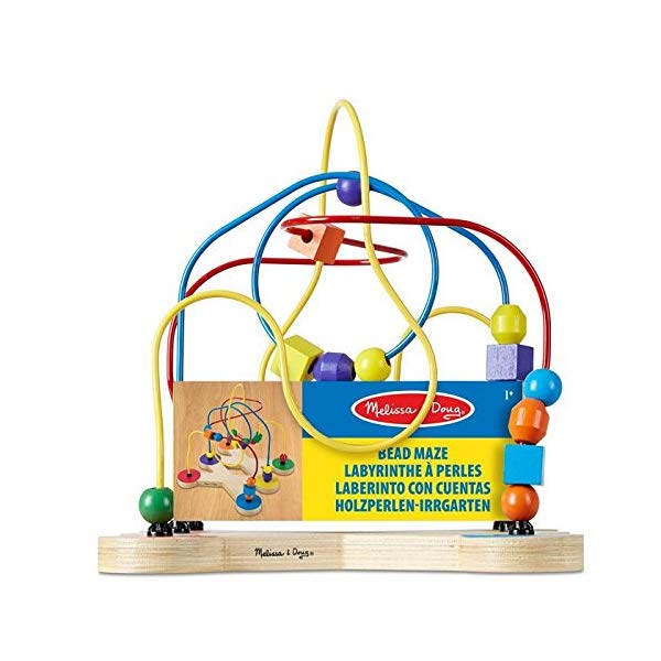 Holzperlen-irrgarten