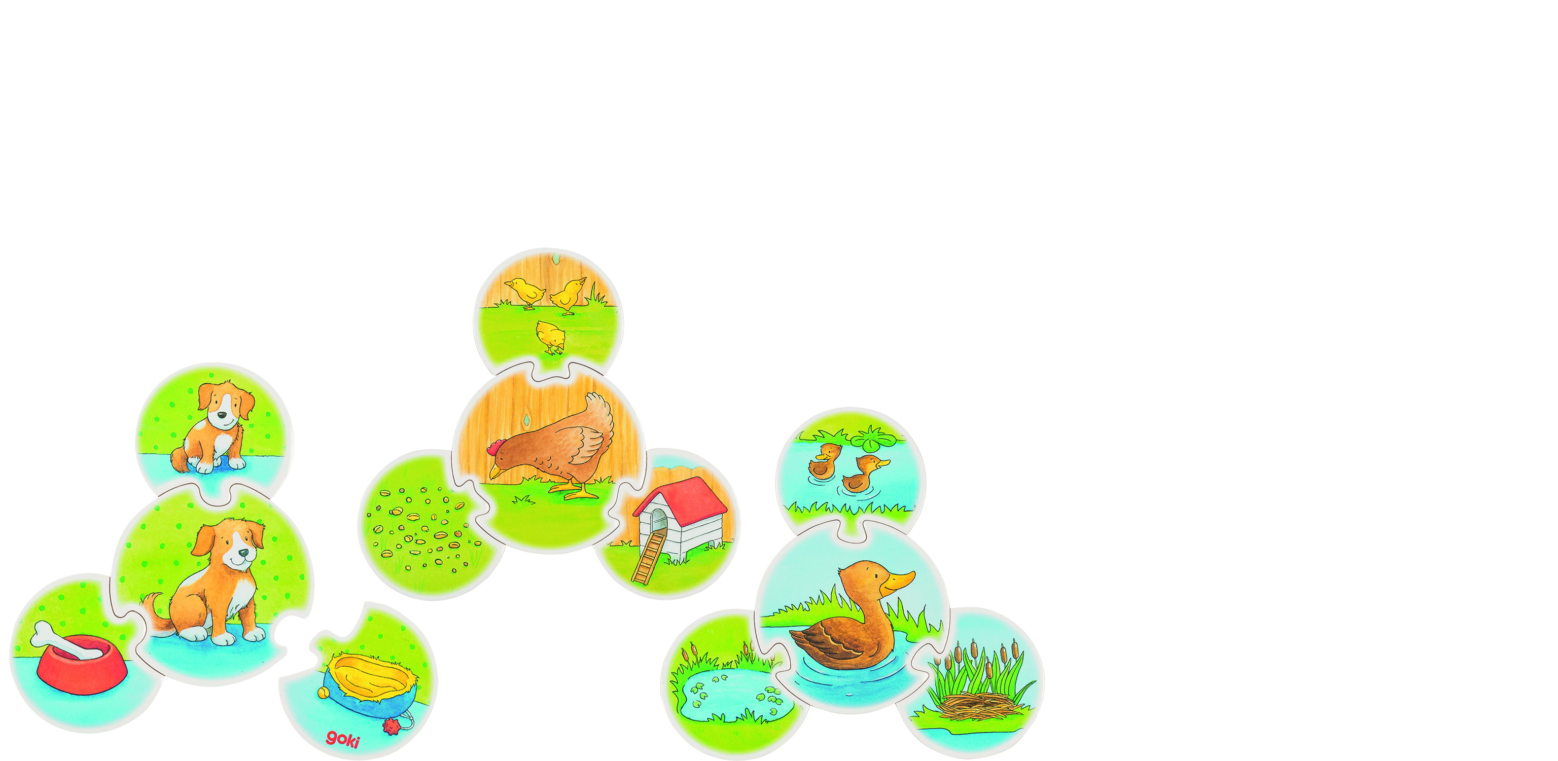 Legespiel Tiere