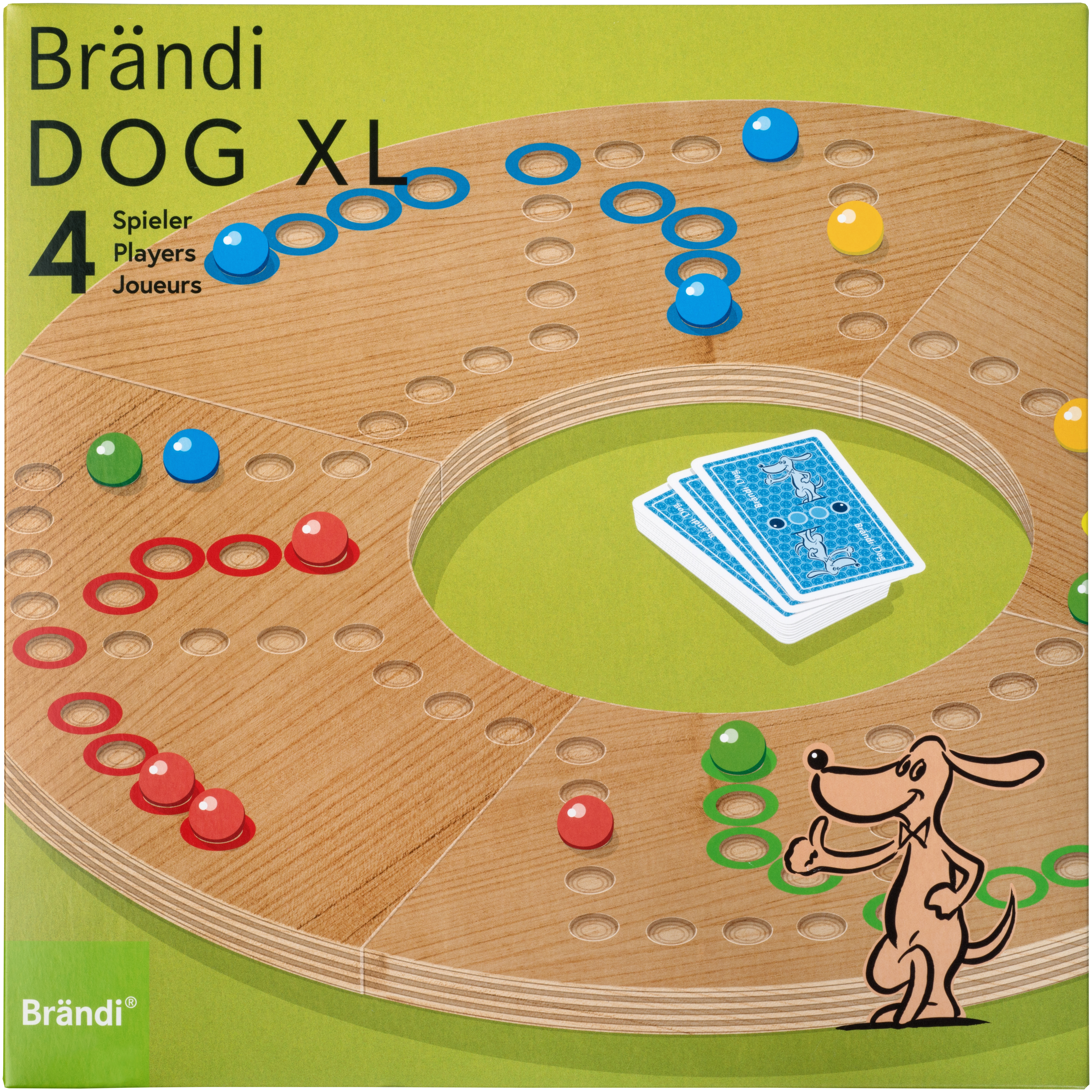 Brändi Dog XL 4er Set, Grundversion für 4 Spieler