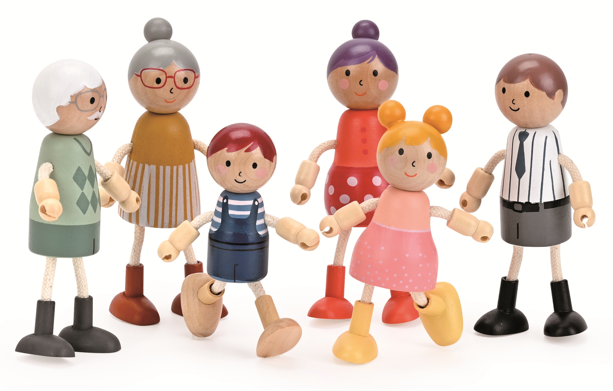 Spielba Biegepüppchen Familie