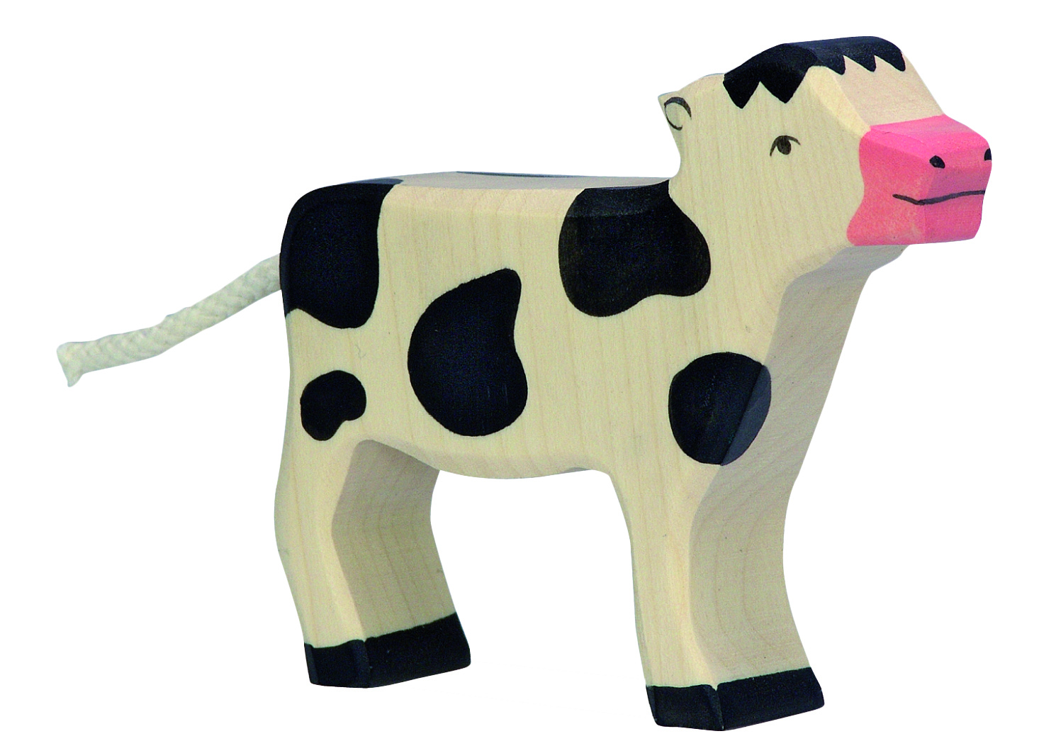 Kalb, stehend, schwarz