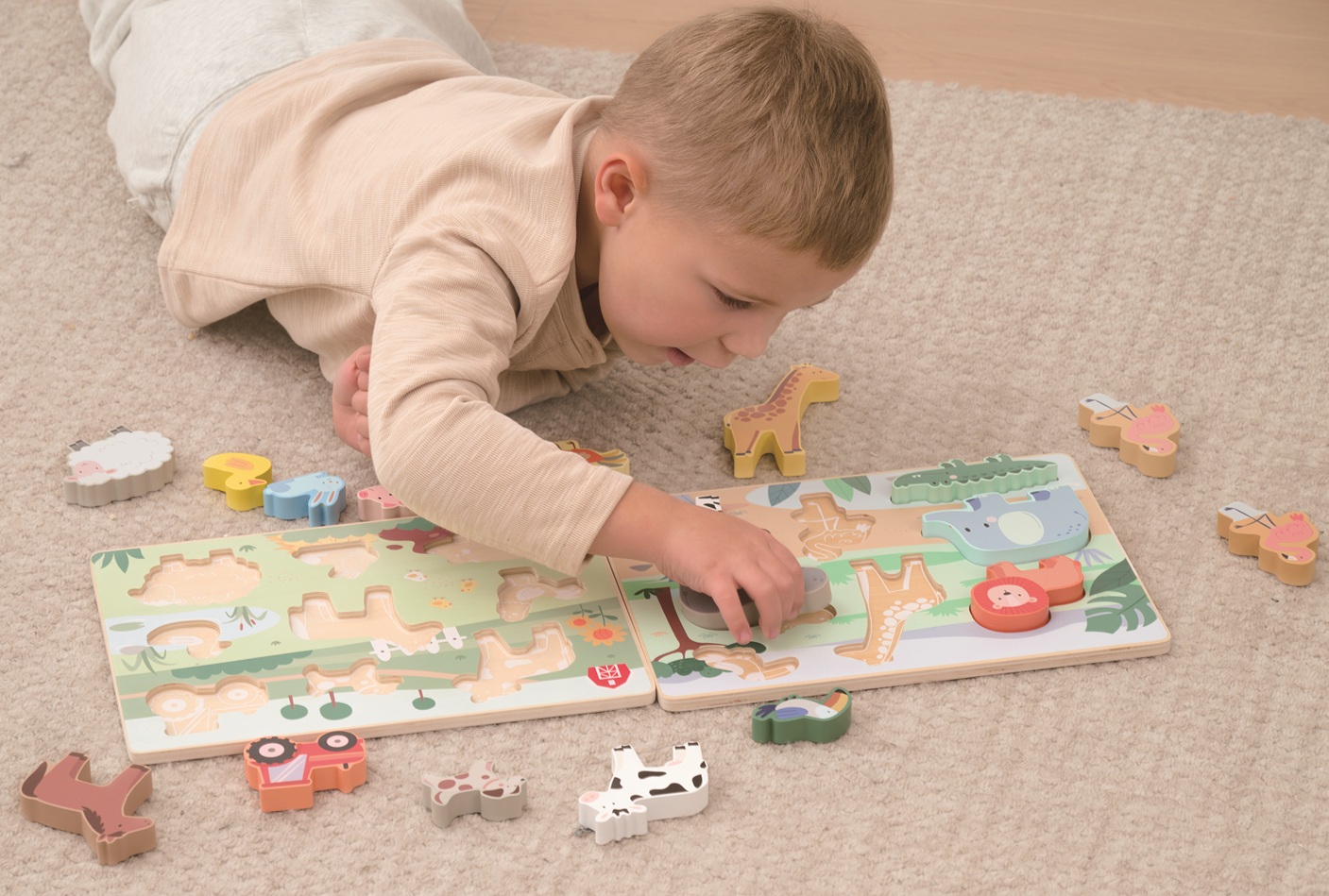 Spielba Puzzle 3D Safari