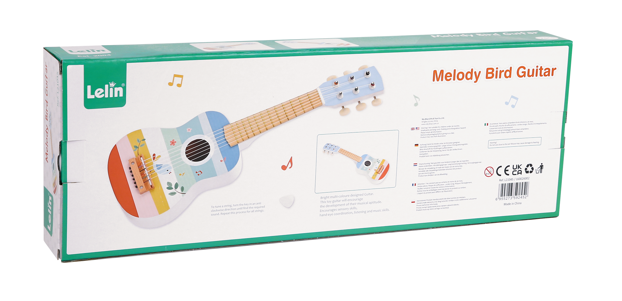 Spielba Holzgitarre 54cm