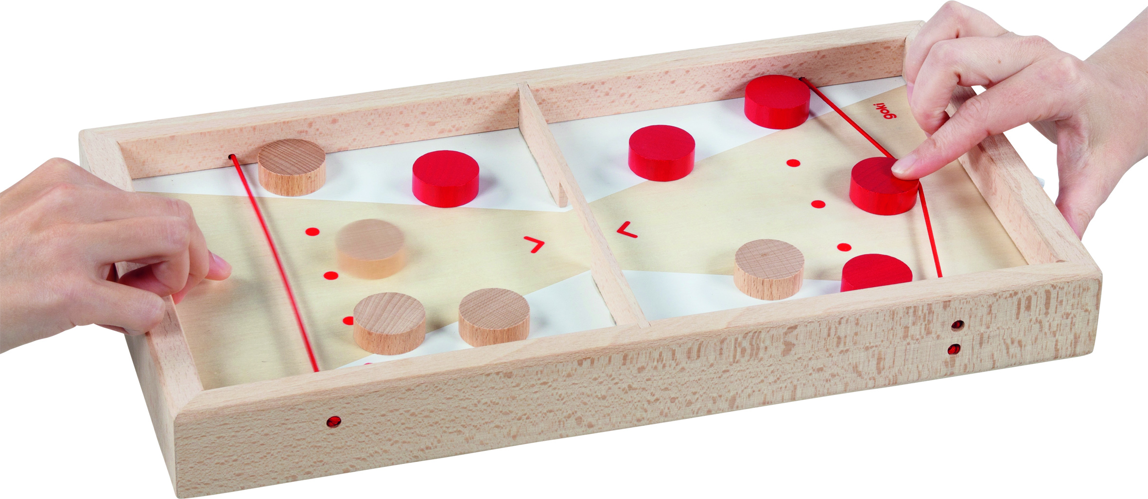 Super Puck Brettspiel 2in1