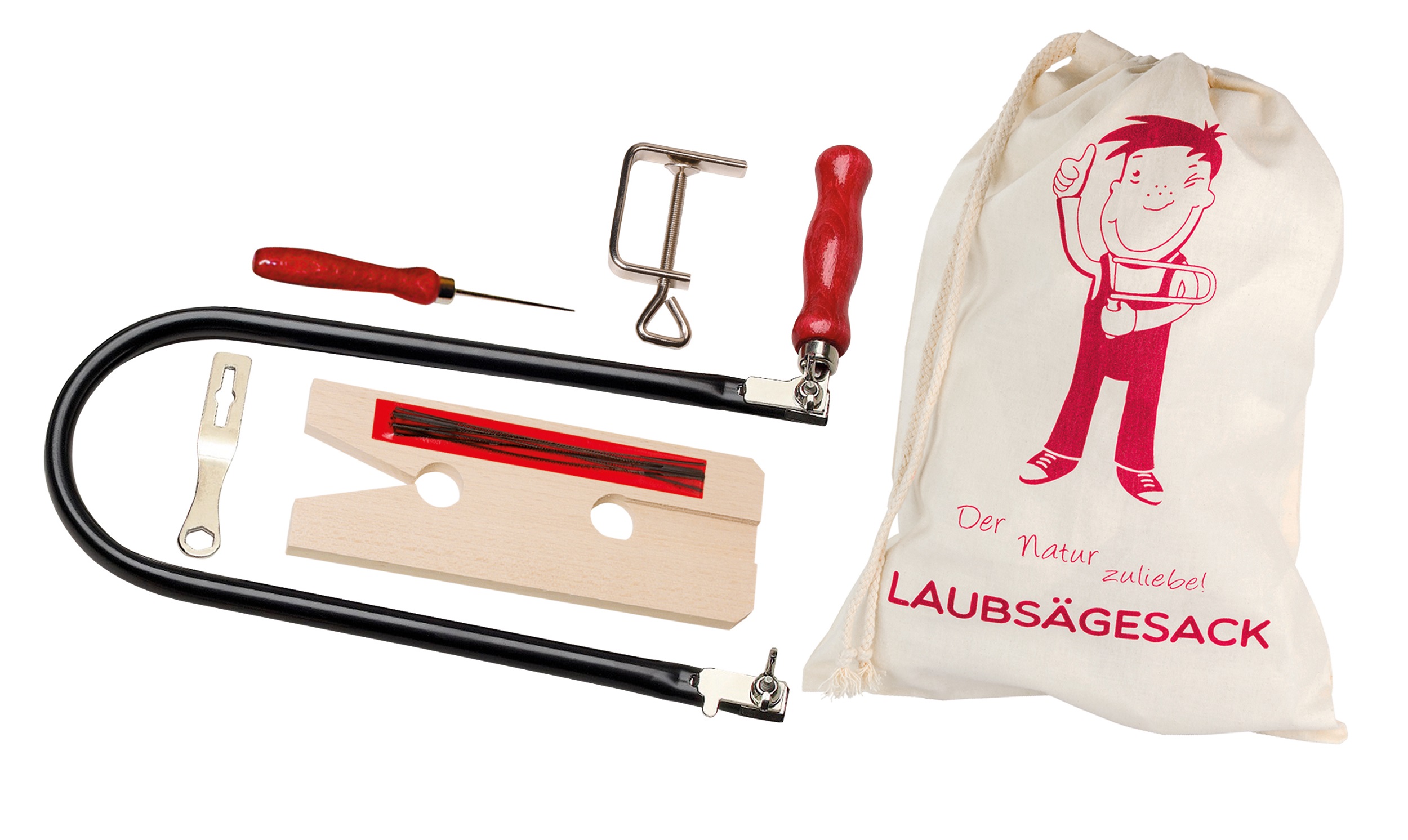 Laubsägesack, 13 Teile