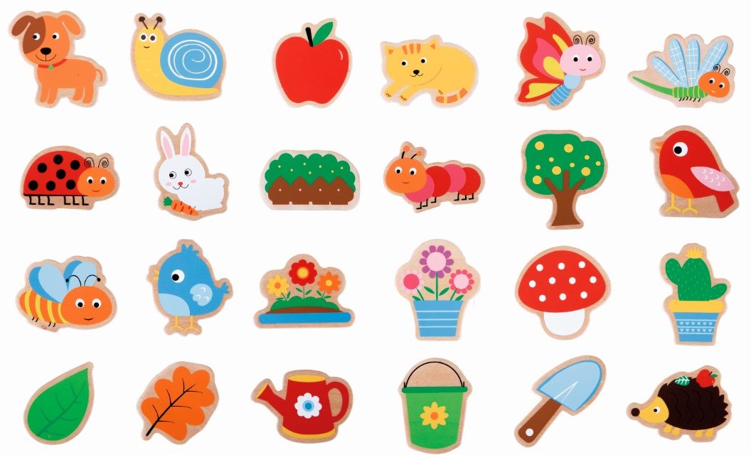 Spielba Garten Magnete 24 Teile