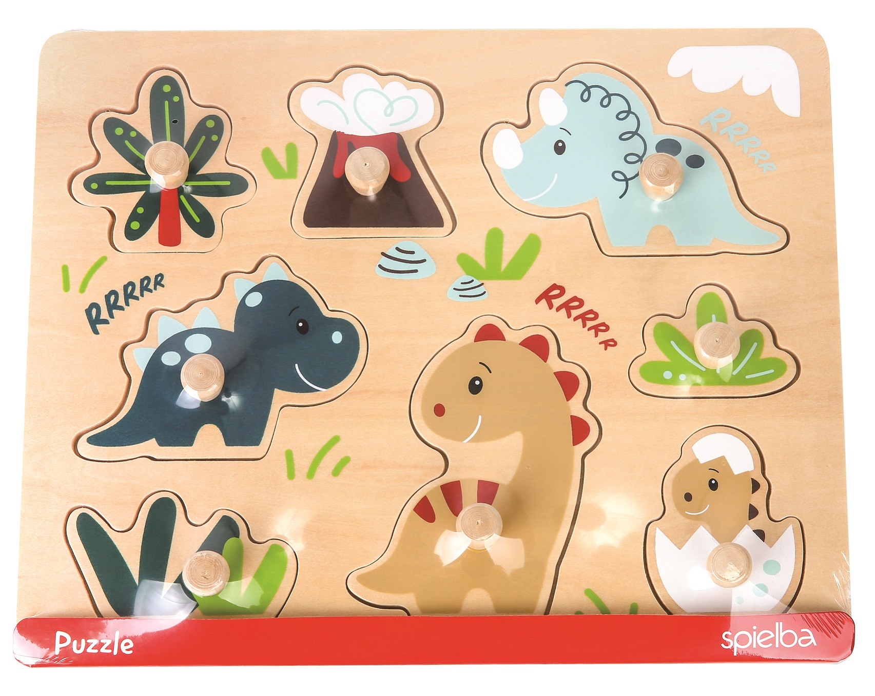 Puzzle Dino mit Griffli