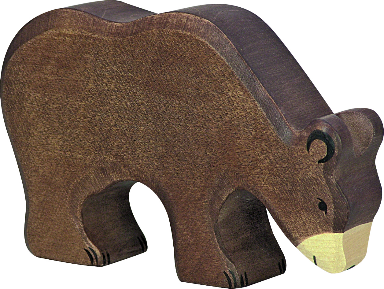 Braunbär, fressend